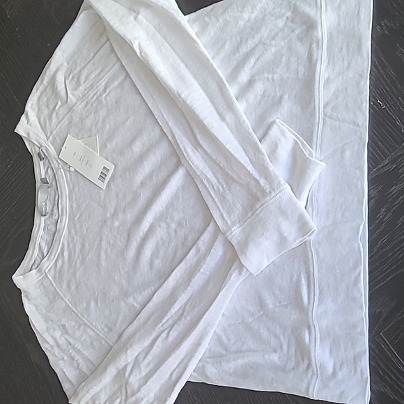 NWT Vince Linen Sweater Tee - Picture 1 of 4